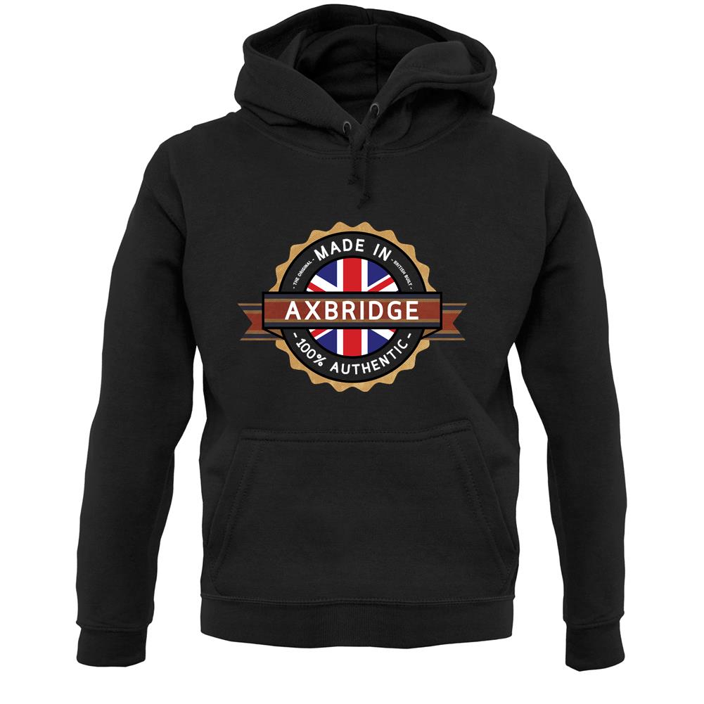 Made In Axbridge 100% Authentic Unisex Hoodie