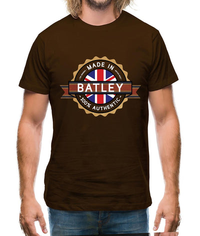 Made In Batley 100% Authentic Mens T-Shirt