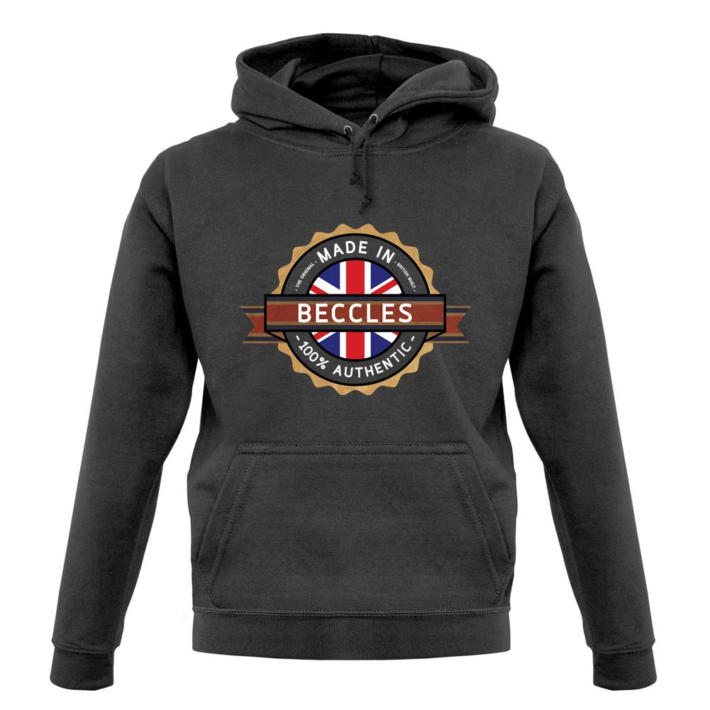 Made In Beccles 100% Authentic unisex hoodie