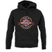 Made In Bedale 100% Authentic unisex hoodie
