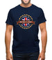 Made In Betws-Y-Coed 100% Authentic Mens T-Shirt