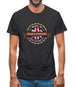 Made In Bishop'S Stortford 100% Authentic Mens T-Shirt