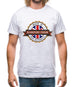 Made In Blandford Forum 100% Authentic Mens T-Shirt
