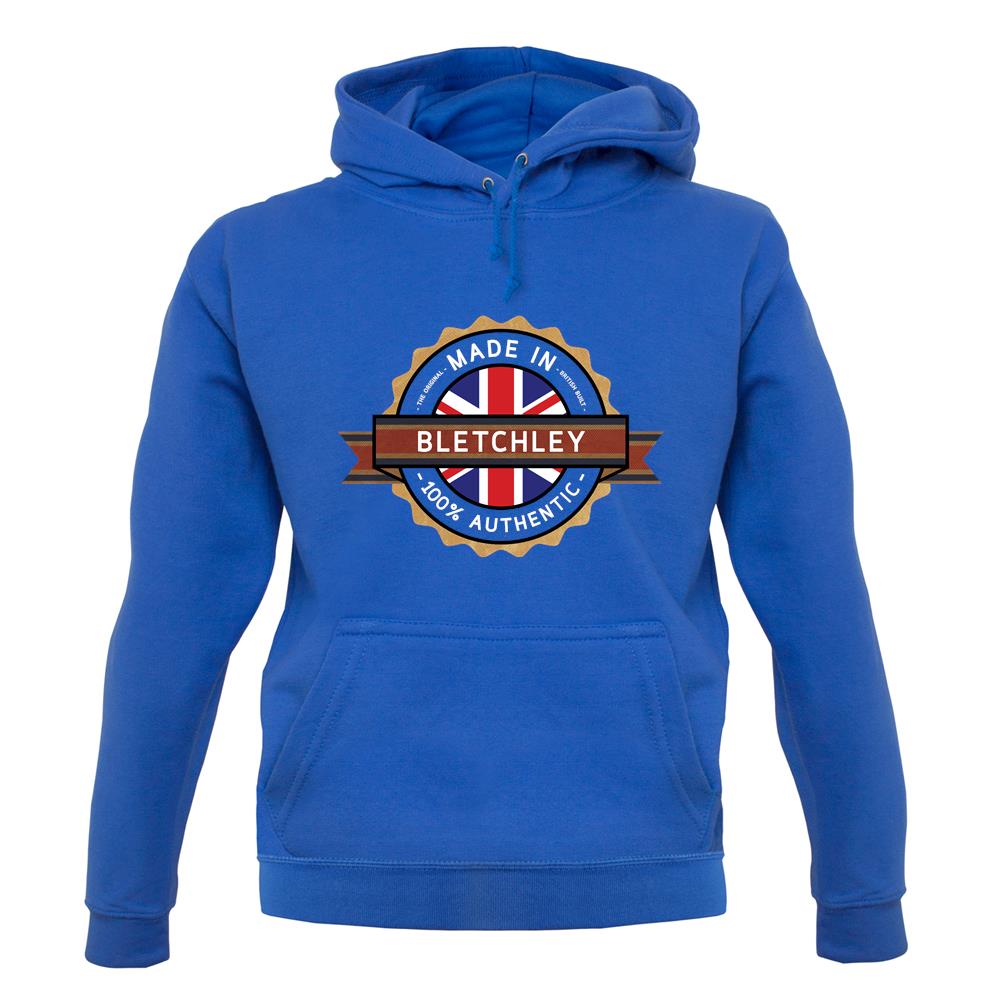 Made In Bletchley 100% Authentic unisex hoodie