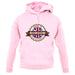 Made In Bordon 100% Authentic unisex hoodie