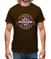 Made In Bordon 100% Authentic Mens T-Shirt