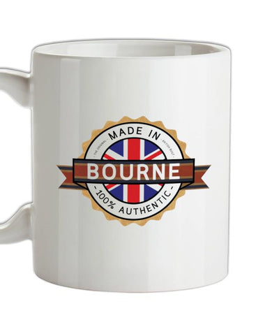 Made In BOURNE 100% Authentic Ceramic Mug