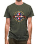 Made In Bourne 100% Authentic Mens T-Shirt