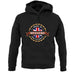 Made In Bridgend 100% Authentic unisex hoodie