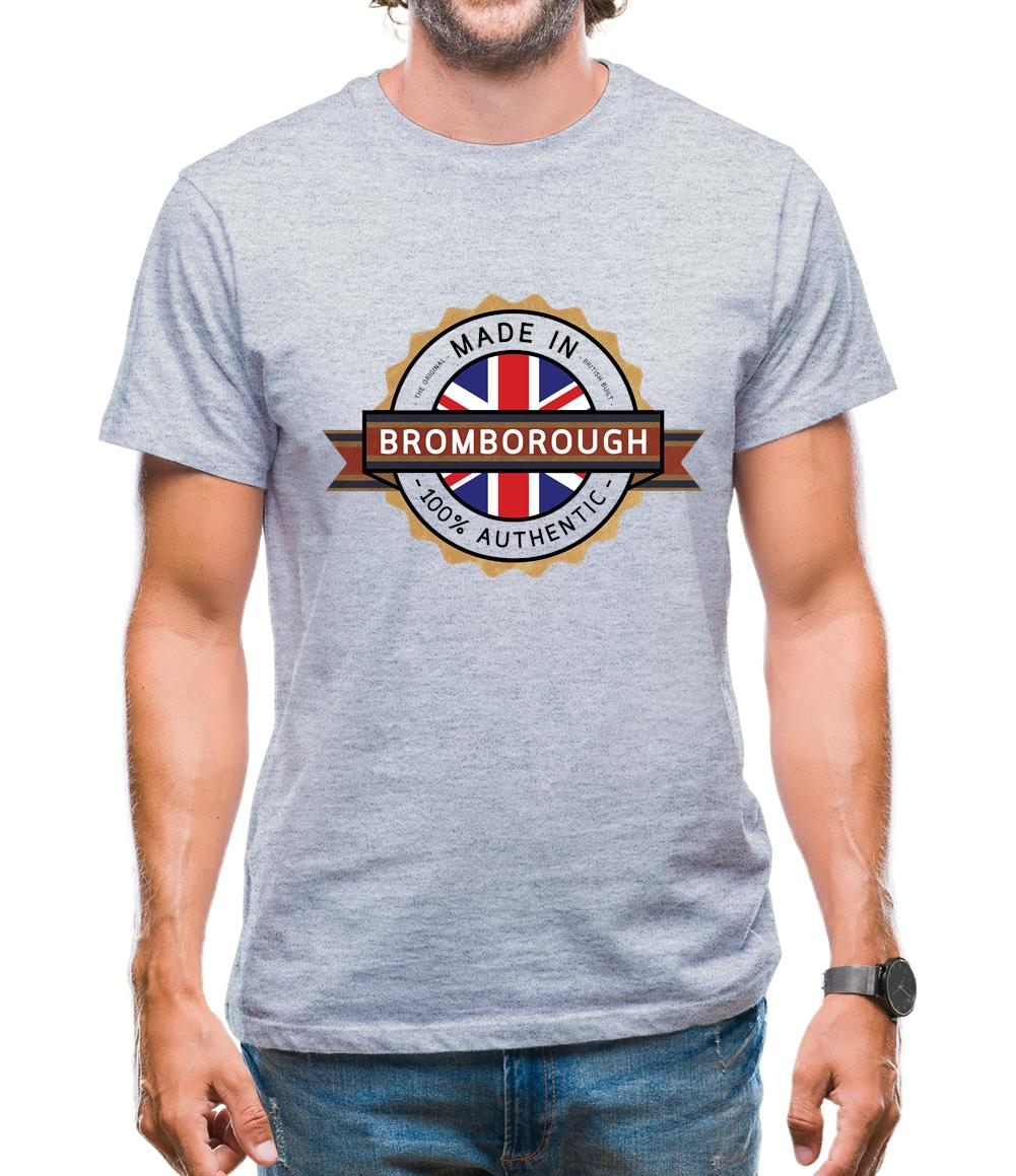 Made In Bromborough 100% Authentic Mens T-Shirt