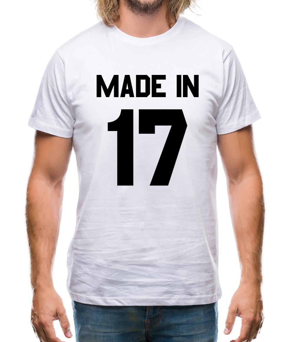 Made In '17 Mens T-Shirt