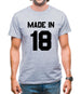 Made In '18 Mens T-Shirt