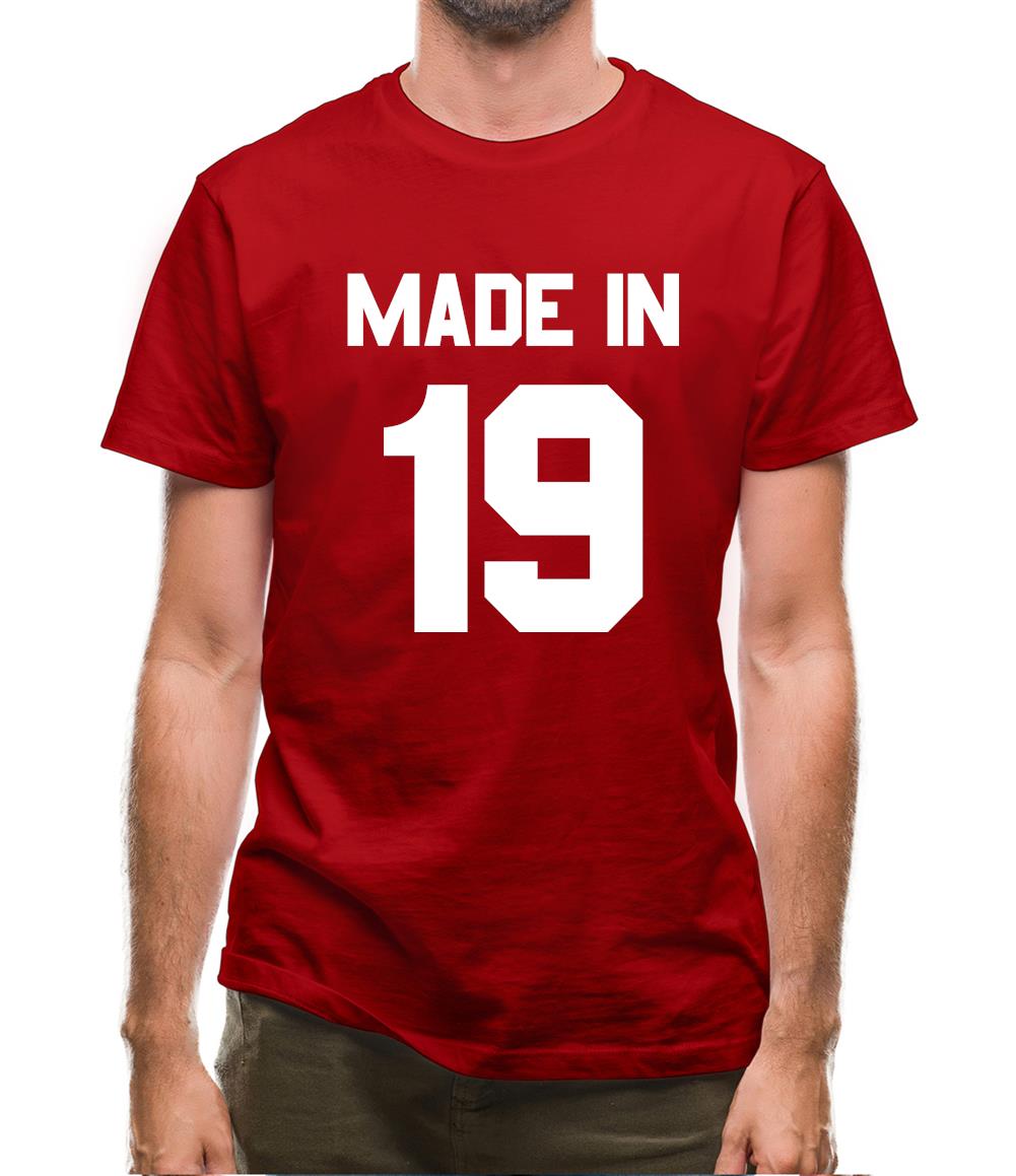Made In '19 Mens T-Shirt