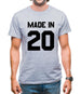 Made In '20 Mens T-Shirt