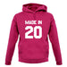 Made In '20 unisex hoodie