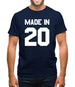 Made In '20 Mens T-Shirt