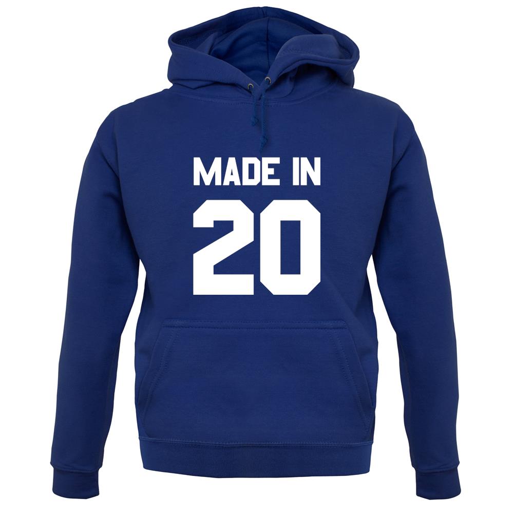 Made In '20 unisex hoodie