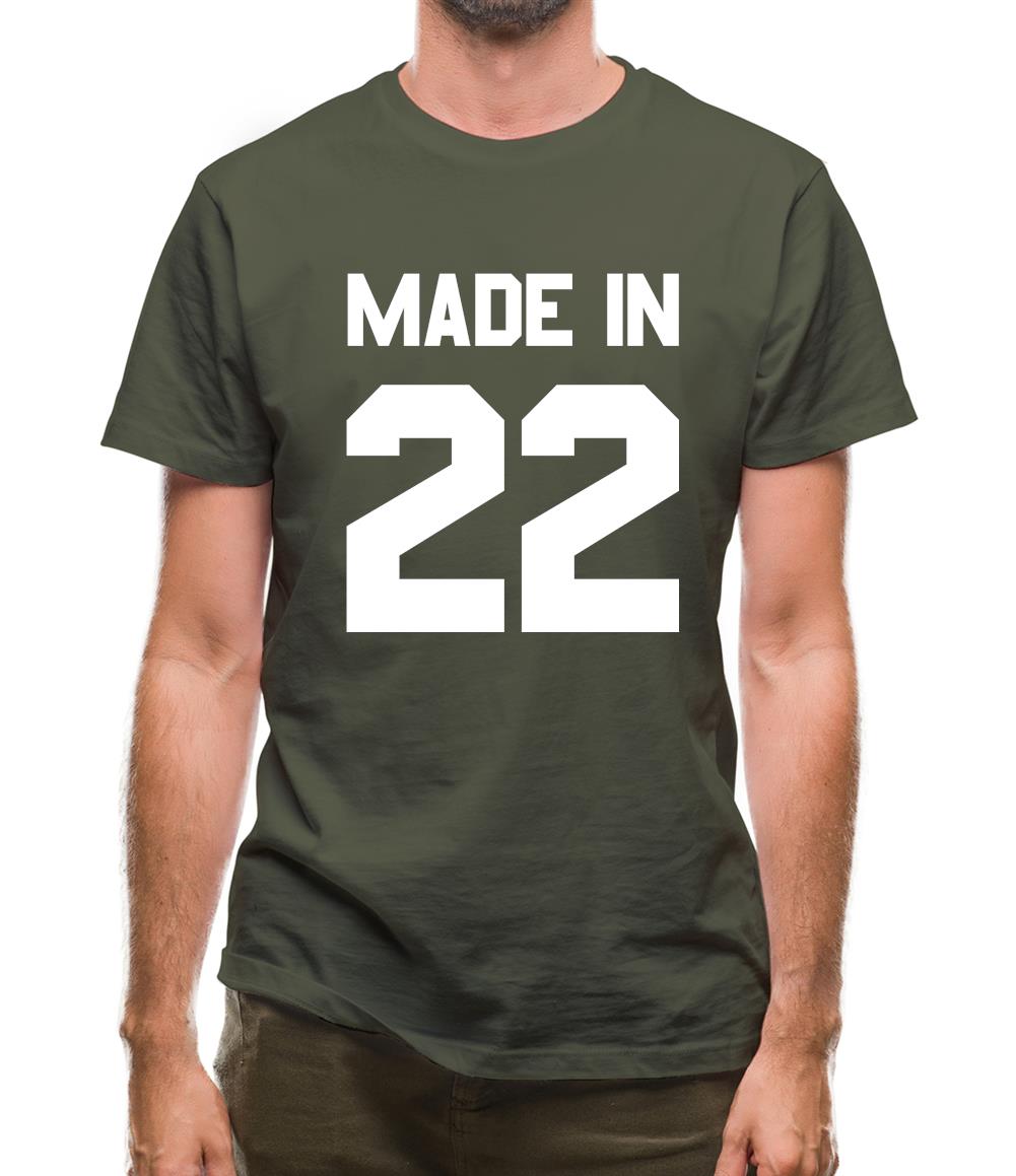 Made In '22 Mens T-Shirt