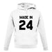Made In '24 unisex hoodie