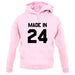 Made In '24 unisex hoodie