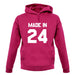 Made In '24 unisex hoodie