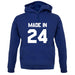 Made In '24 unisex hoodie