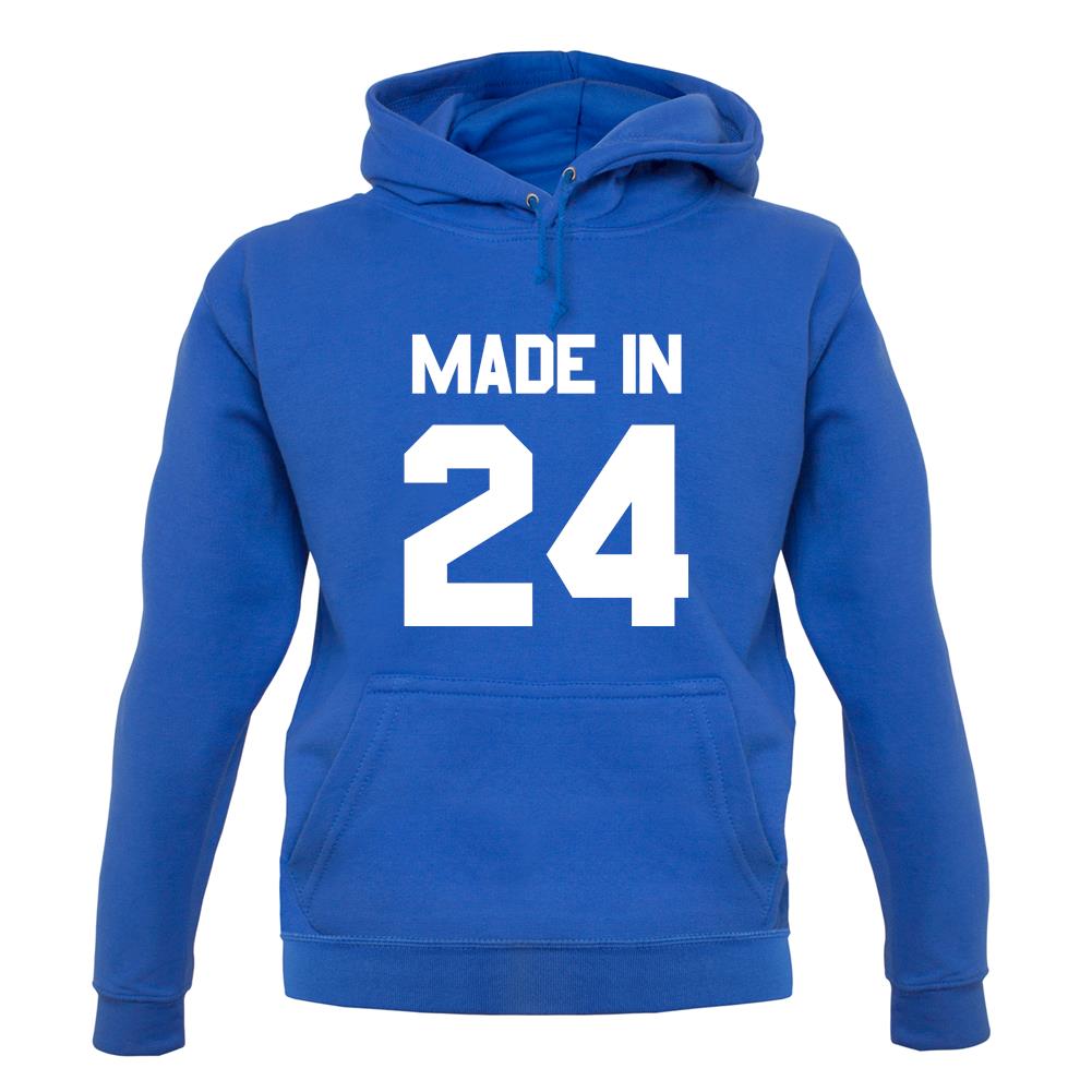 Made In '24 unisex hoodie
