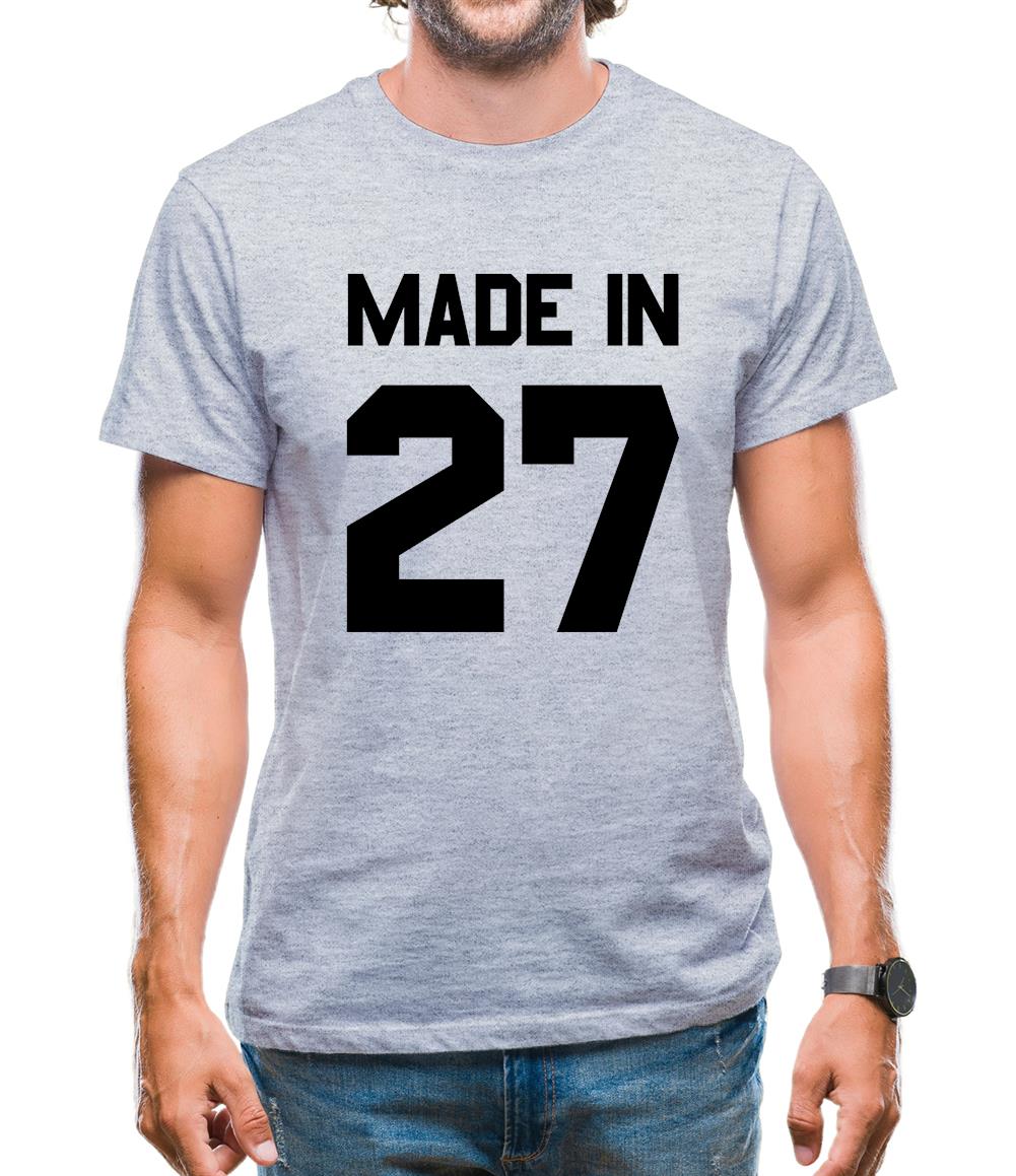 Made In '27 Mens T-Shirt