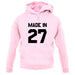 Made In '27 unisex hoodie