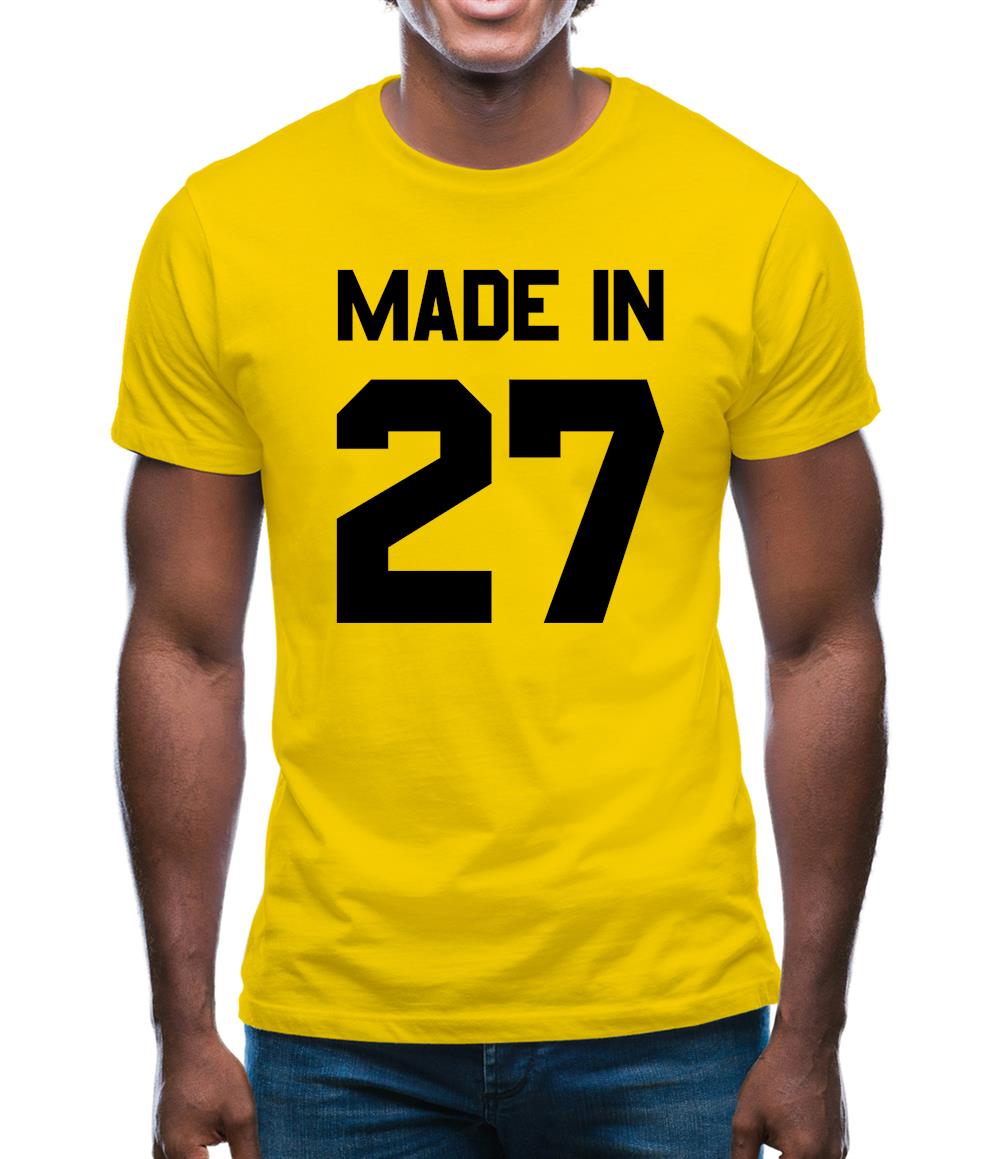 Made In '27 Mens T-Shirt