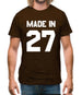 Made In '27 Mens T-Shirt