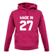 Made In '27 unisex hoodie