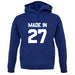 Made In '27 unisex hoodie