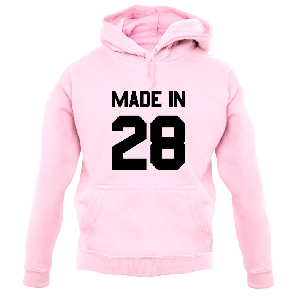 Made In '28 unisex hoodie