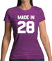 Made In '28 Womens T-Shirt