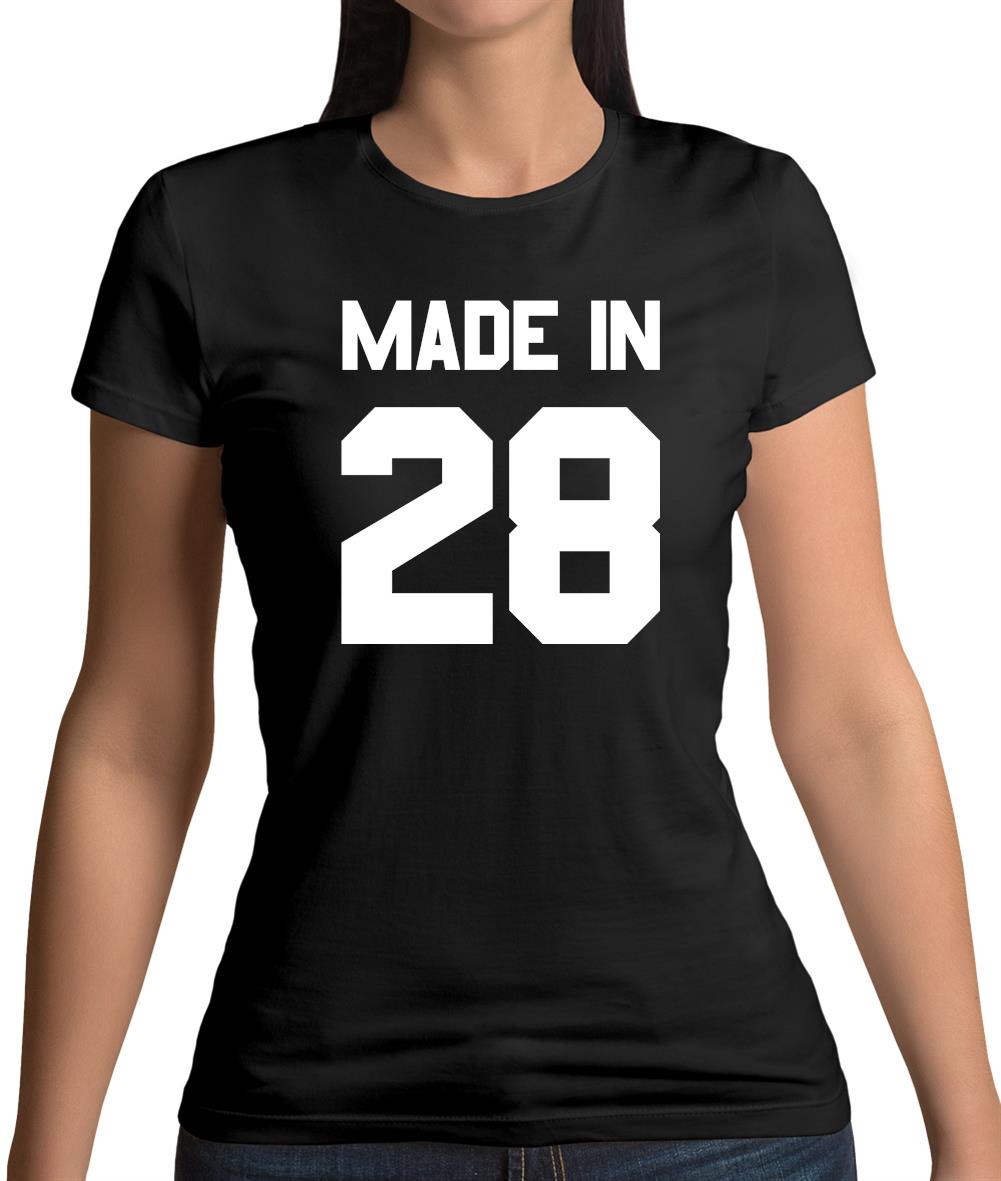 Made In '28 Womens T-Shirt