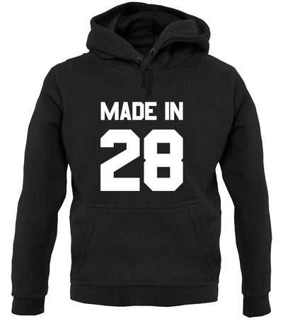 Made In '28 unisex hoodie