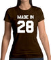 Made In '28 Womens T-Shirt