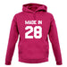 Made In '28 unisex hoodie