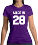 Made In '28 Womens T-Shirt