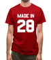 Made In '28 Mens T-Shirt