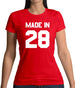 Made In '28 Womens T-Shirt