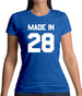 Made In '28 Womens T-Shirt