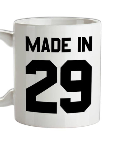Made In '29 Ceramic Mug