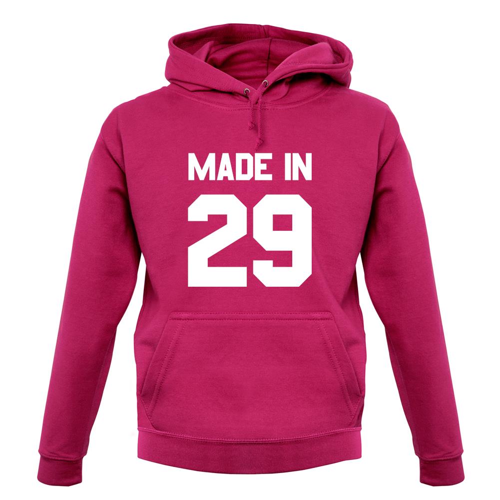 Made In '29 unisex hoodie