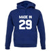 Made In '29 unisex hoodie