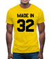 Made In '32 Mens T-Shirt