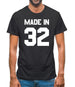 Made In '32 Mens T-Shirt