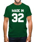 Made In '32 Mens T-Shirt