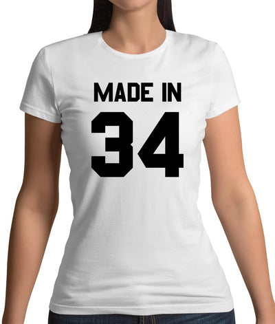 Made In '34 Womens T-Shirt